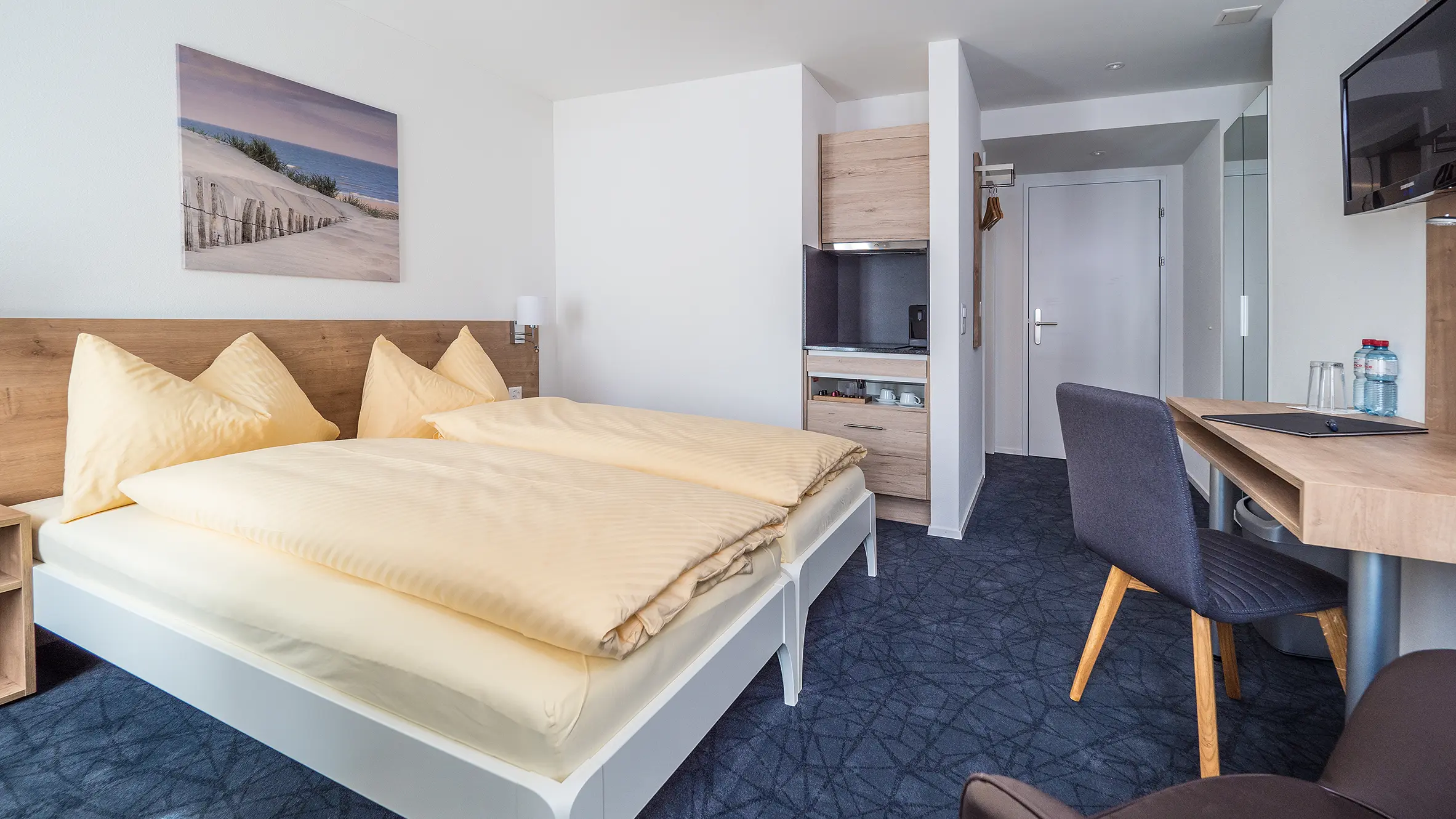 Übernachten Sie in stilvollen Hotelzimmer